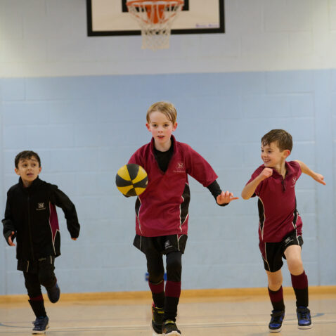 boys running